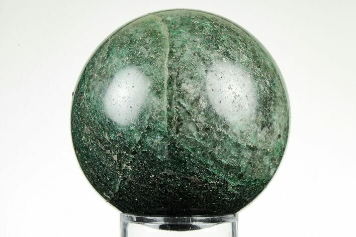 Polished Fuchsite Sphere - Madagascar #196286